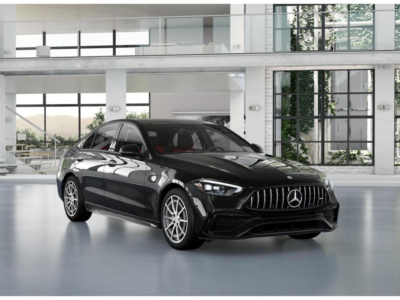 New 2026 Obsidian Black Metallic Mercedes-Benz AMG® C 43 4MATIC® Sedan image 10