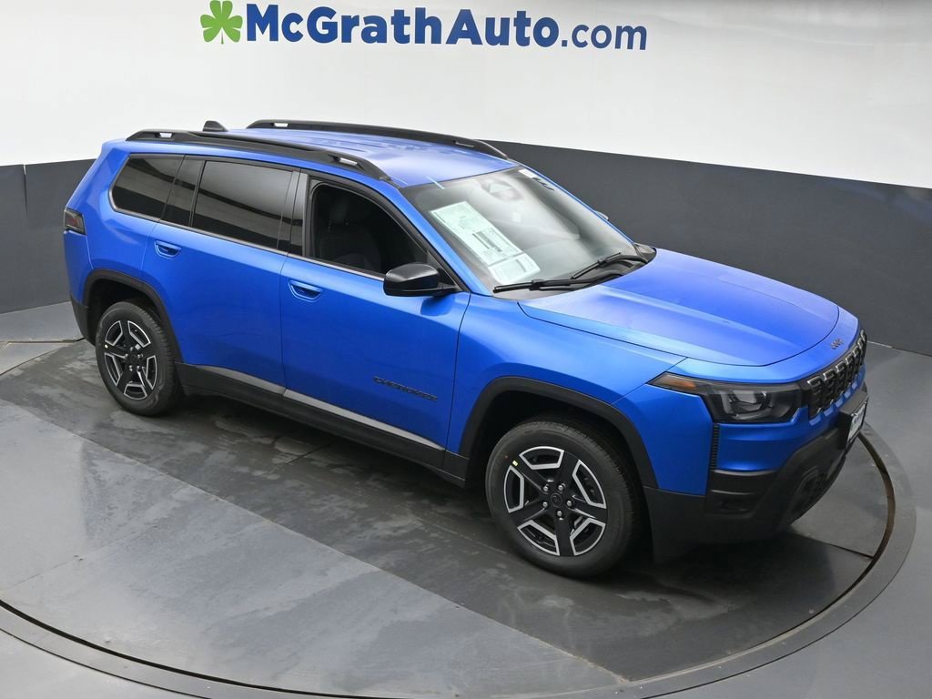 New 2026 Hydro Blue Pearl-Coat Exterior Paint Jeep Laredo image 3