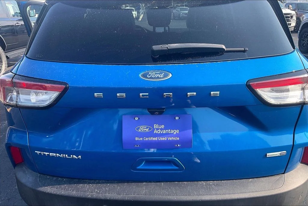 Used 2020 Blue Ford Titanium image 31