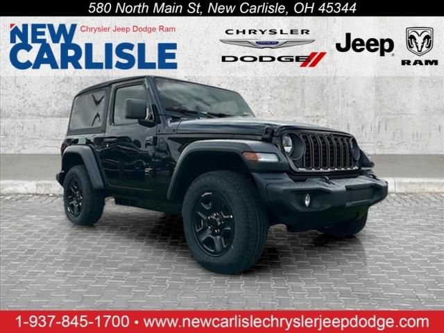 New 2026 Black Clearcoat Jeep Sport image 1
