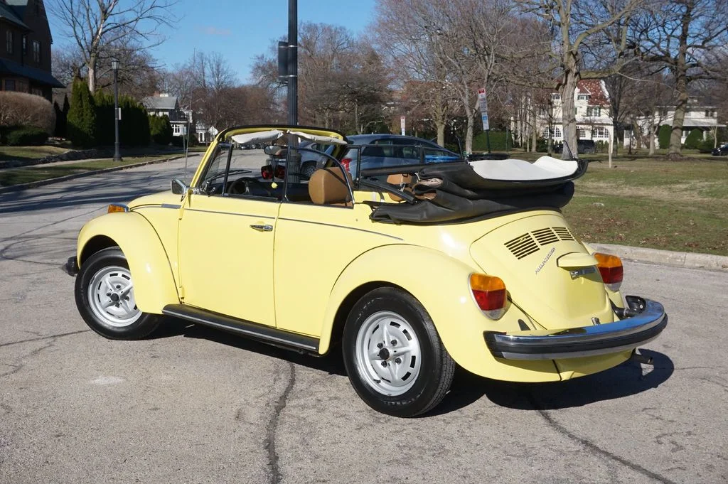 Used 1979 Yellow Volkswagen Convertible image 11