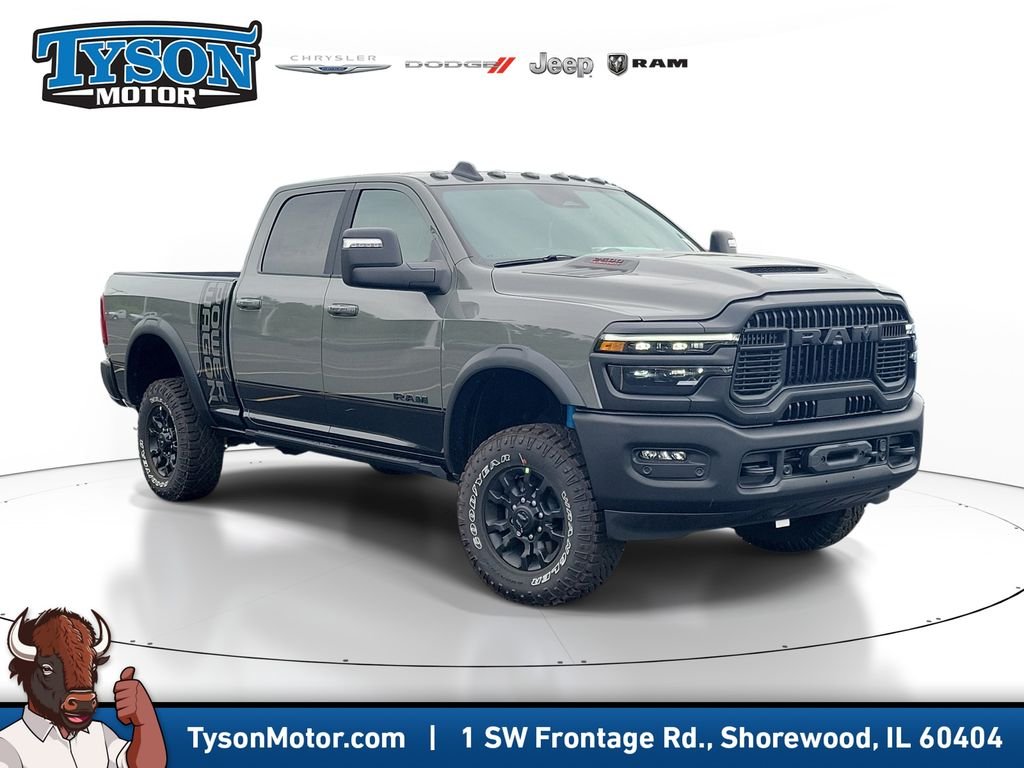 New 2026 Ceramic Gray Clear-Coat Exterior Paint RAM Power Wagon image 1