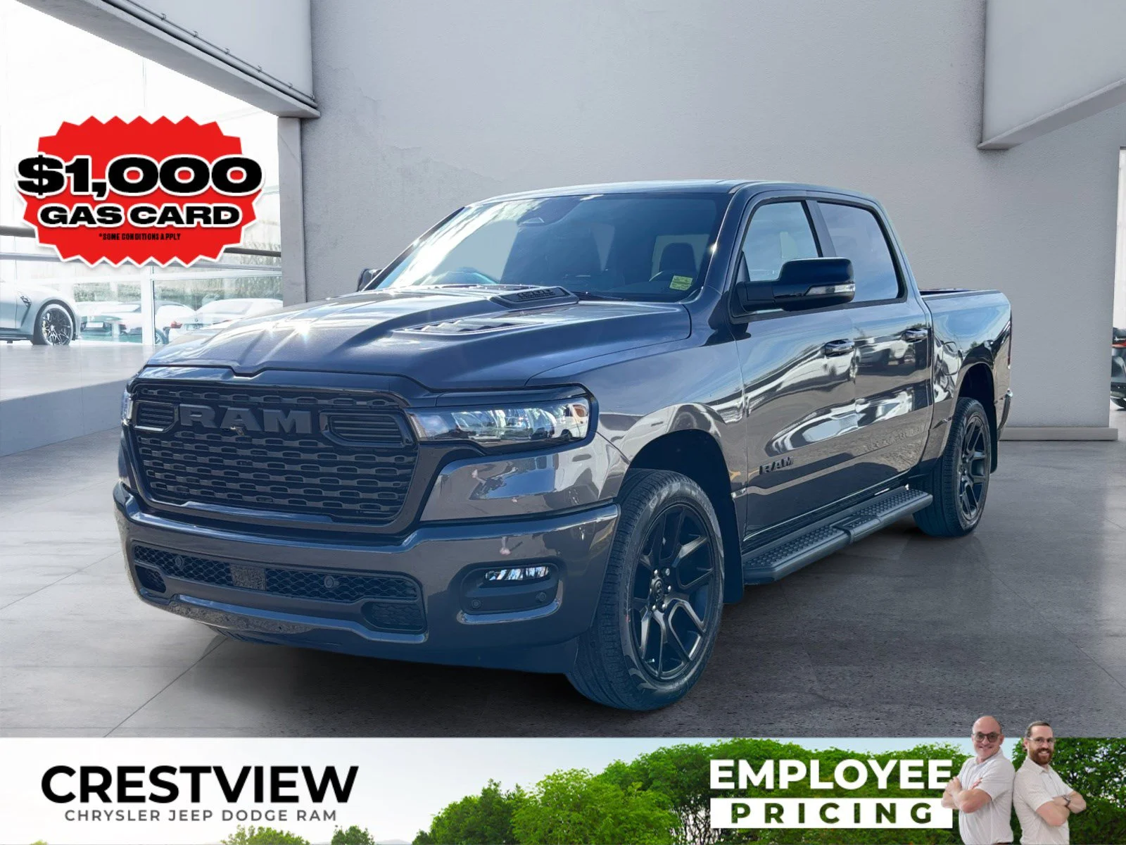New 2026 Granite Crystal Metallic Ram Sport image 1