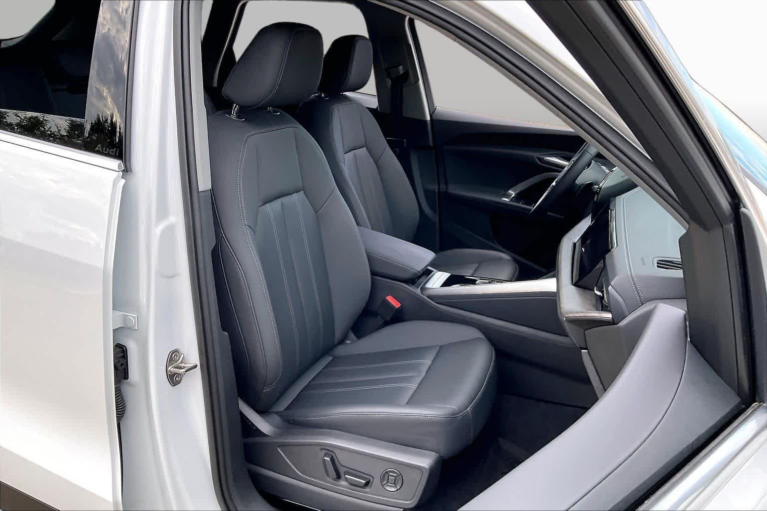 Used 2026 Glacier White Metallic Audi Premium Plus image 9