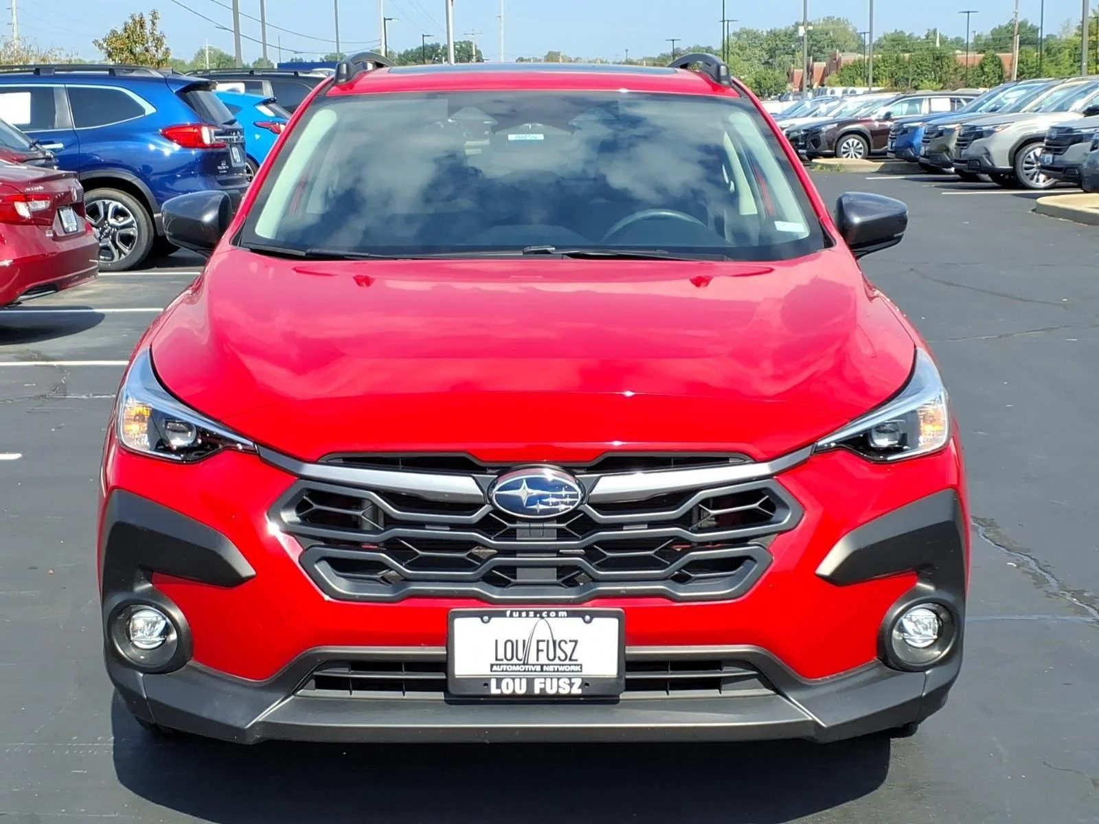 Used 2024 Pure Red Subaru Premium image 31