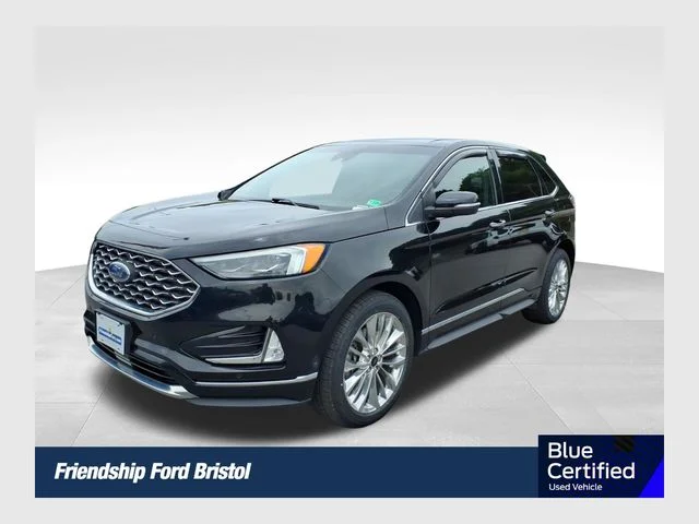 Used 2020 Black Ford Titanium image 1
