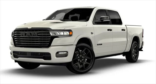 New 2026 Ivory White Tri-Coat Pearl-Coat Exterior Paint RAM Laramie image 1