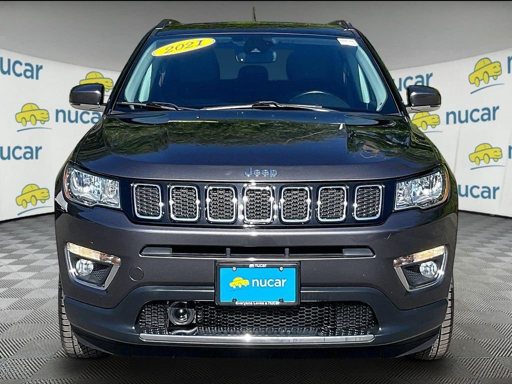 Used 2021 Gray Jeep Limited image 2