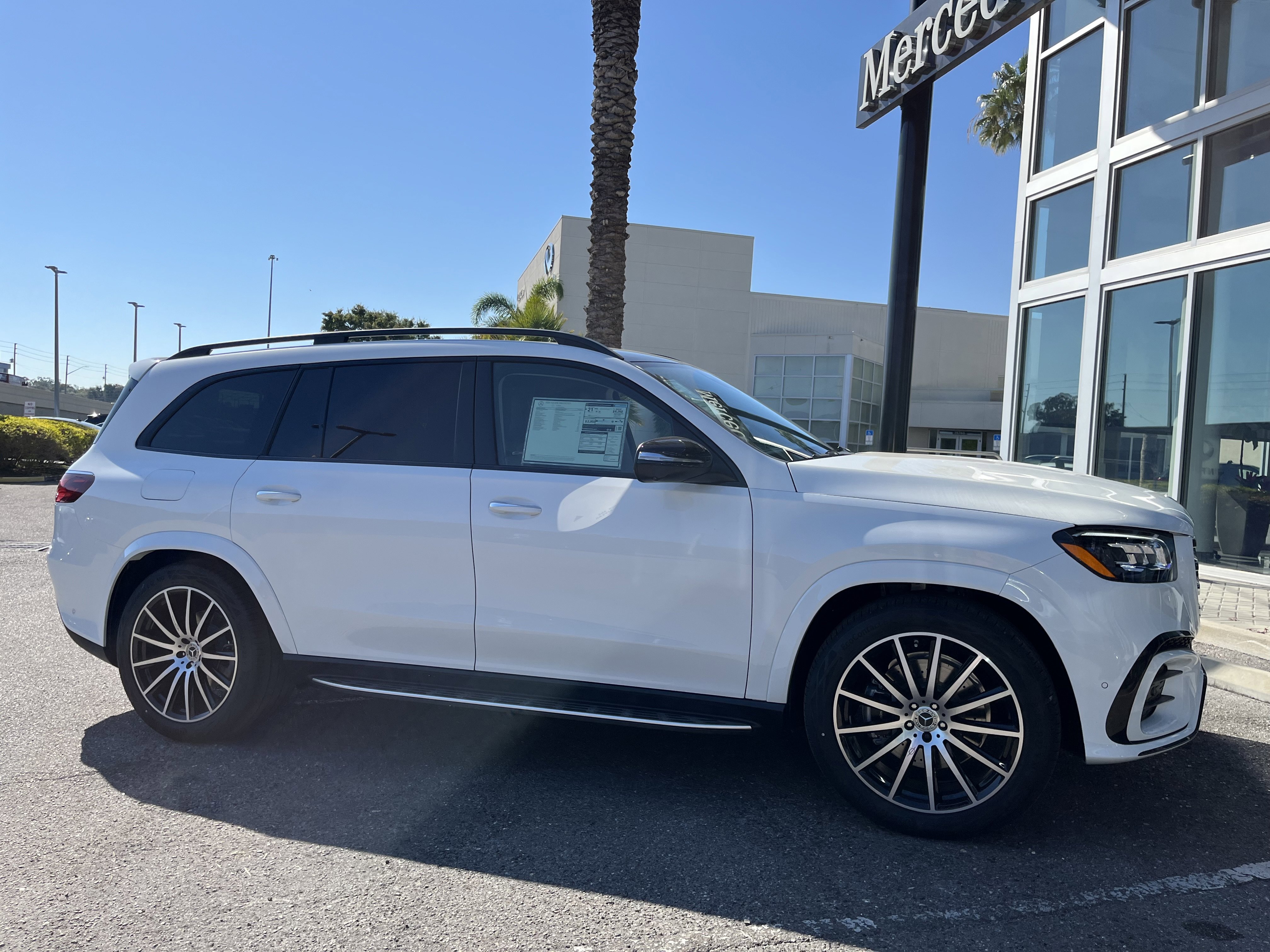 New 2026 POLAR WHITE Mercedes-Benz GLS 450 image 8