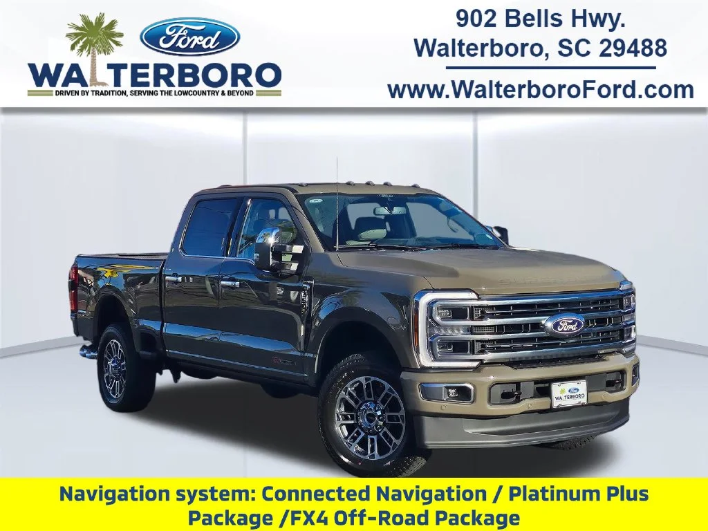 New 2027 Marsh Gray Metallic Ford F-350® Platinum® image 1
