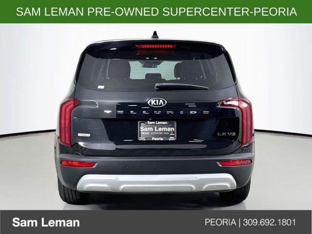 Used 2021 Black Kia LX image 6