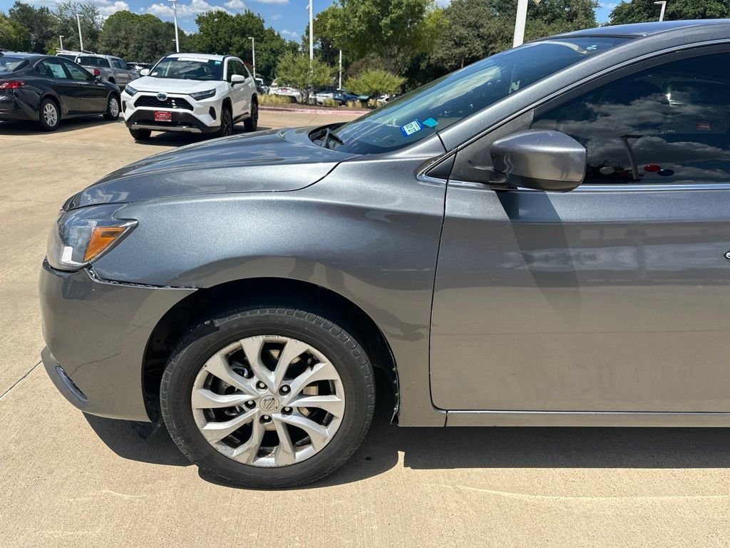 Used 2019 Nissan Sentra SV with VIN 3N1AB7AP4KY286739 for sale in Irving, TX