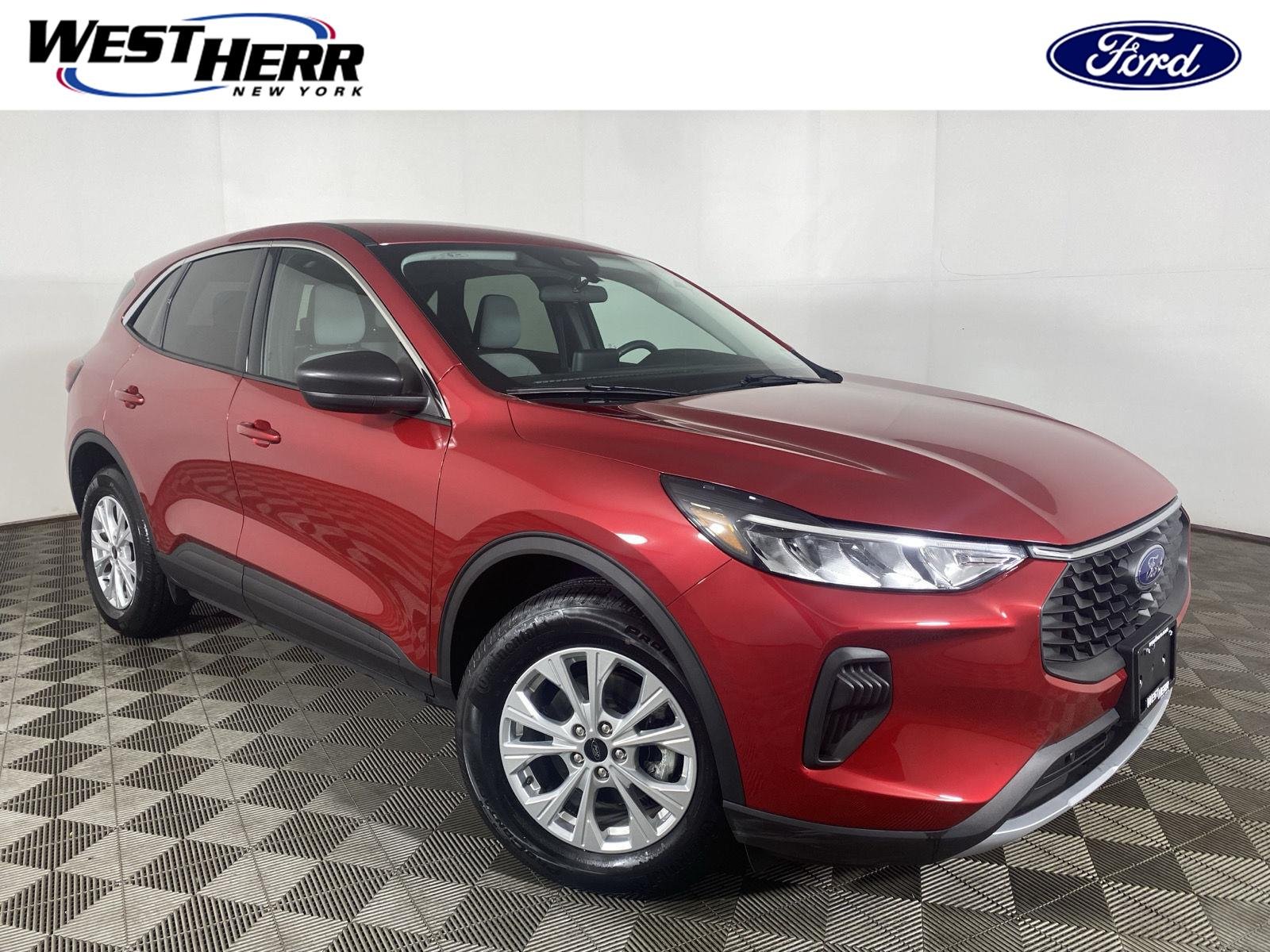 Used 2023 Rapid Red Metallic Tinted Clearcoat Ford Active image 1