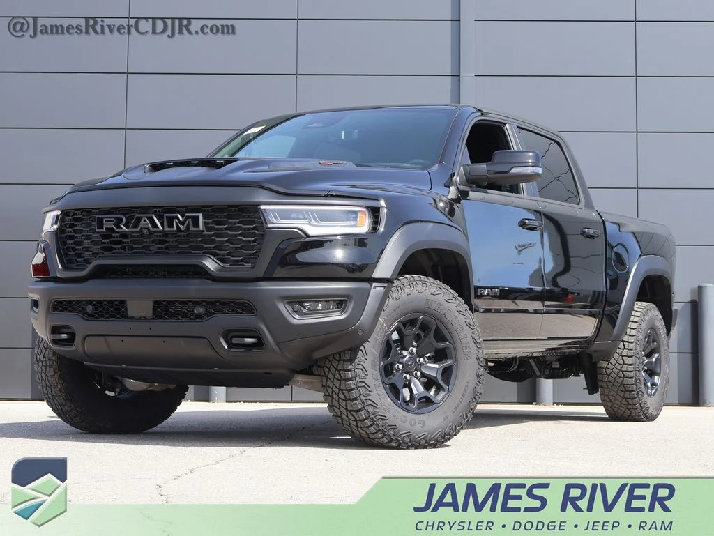 New 2026 Diamond Black Crystal Pearl-Coat Exterior Paint RAM RHO image 1