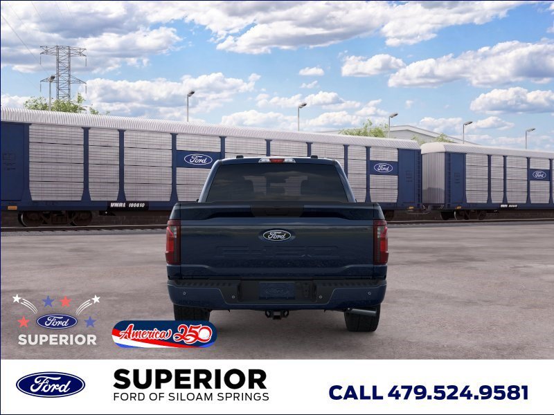 New 2026 Antimatter Blue Metallic Ford XLT image 5