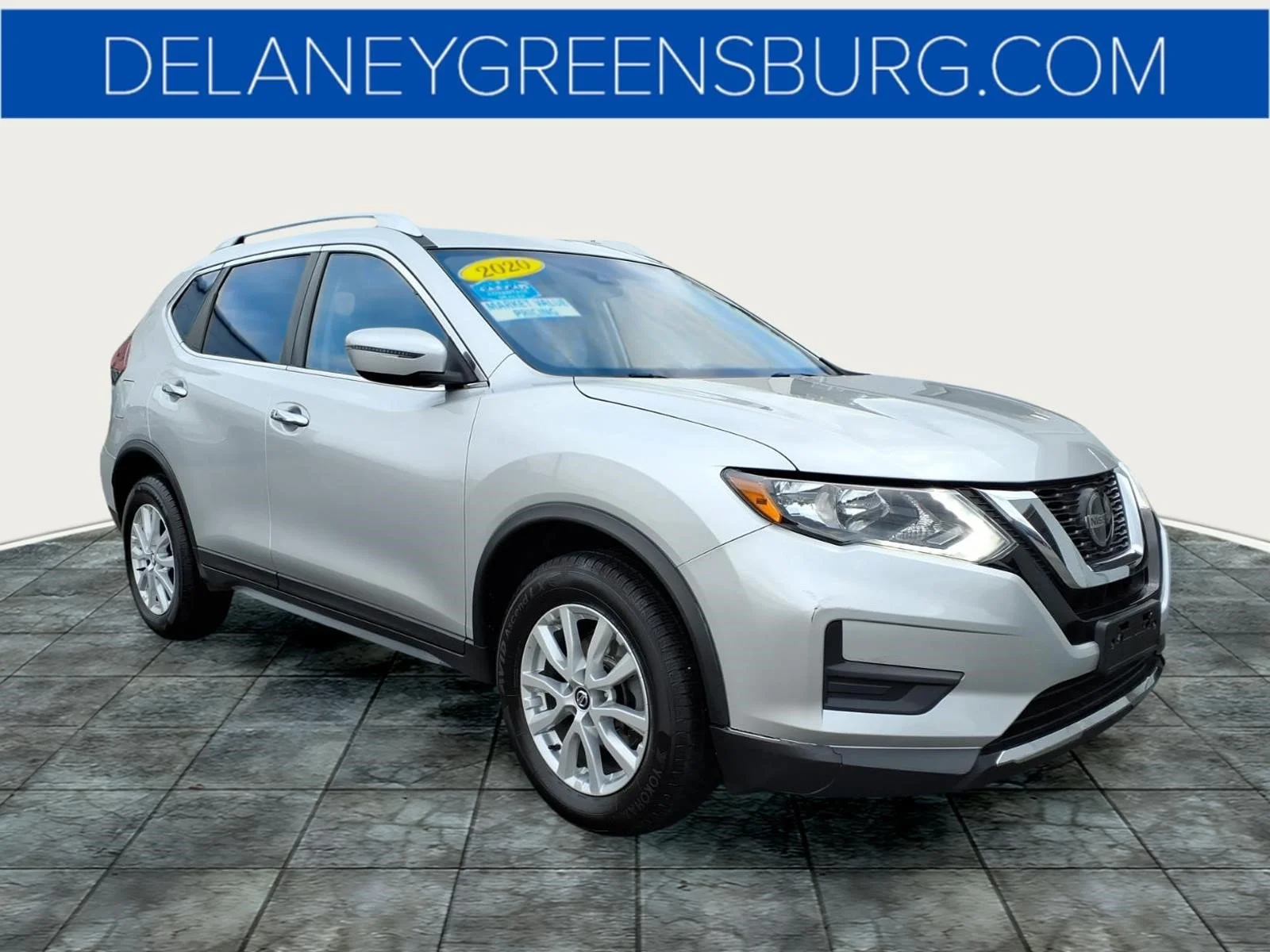 Used 2020 Brilliant Silver Metallic K23 Nissan SV image 1