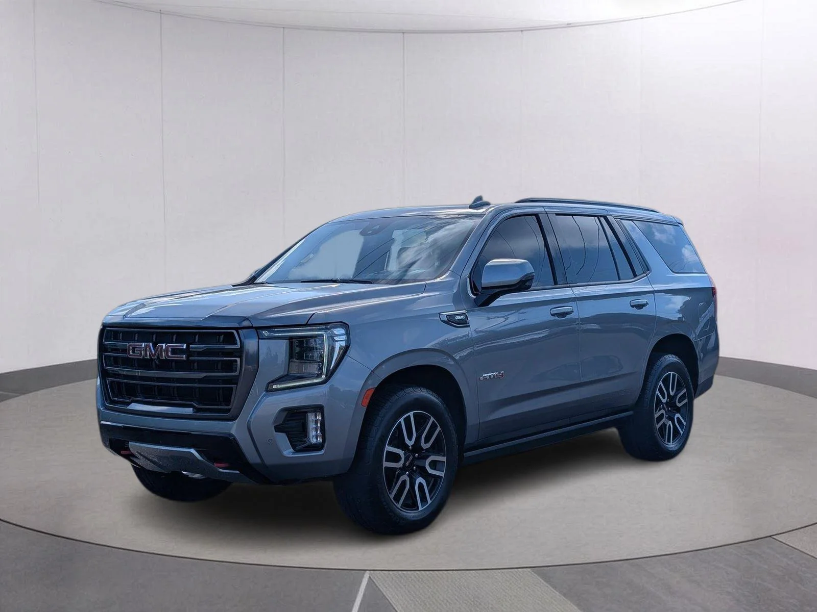 Used 2023 Sterling Metallic GMC AT4 image 1