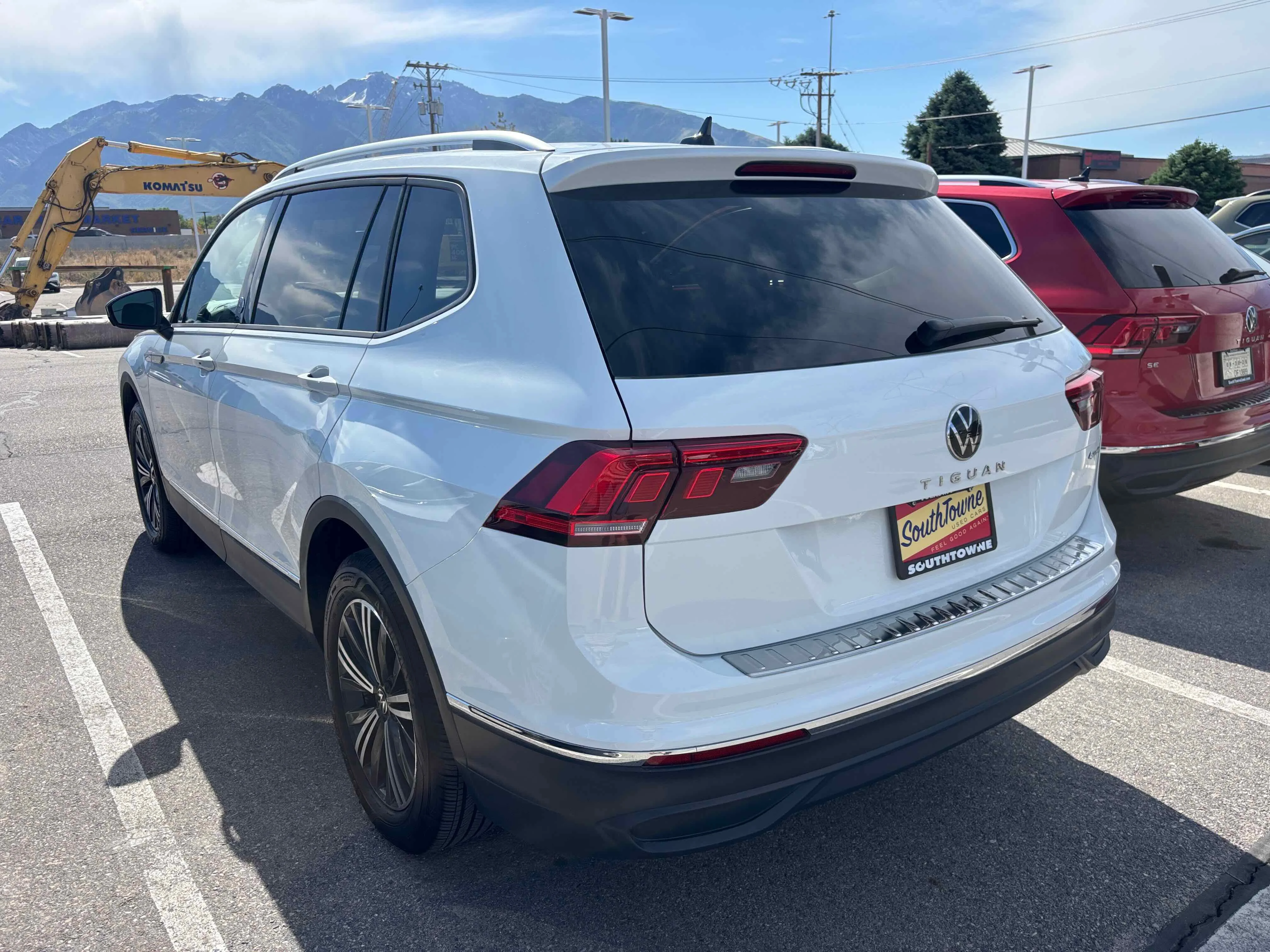 Used 2024 White Volkswagen Wolfsburg Edition image 6