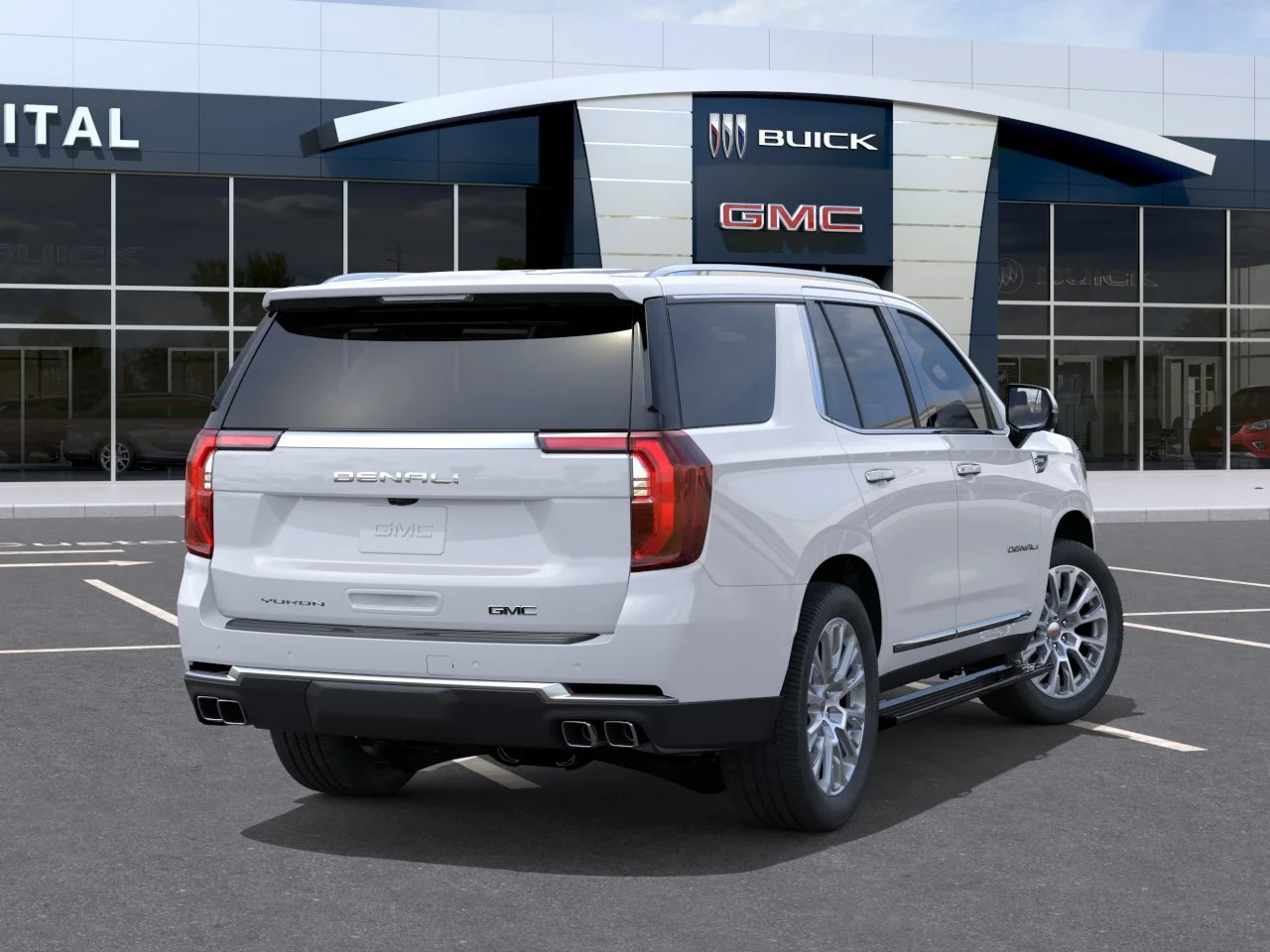 New 2026 GLACIER WHITE TRICOAT GMC Denali image 5