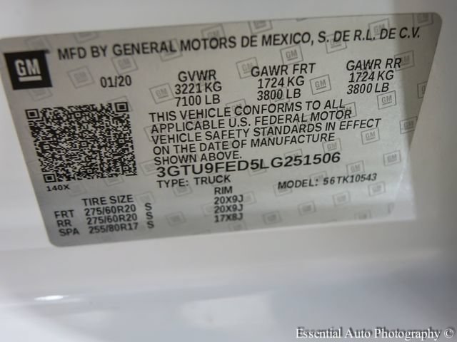 Certified Used 2020 WHITE FROST TRICOAT GMC Denali image 28