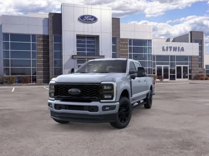 New 2026 Glacier Gray Metallic Tri-Coat Ford F-250® Lariat® image 2