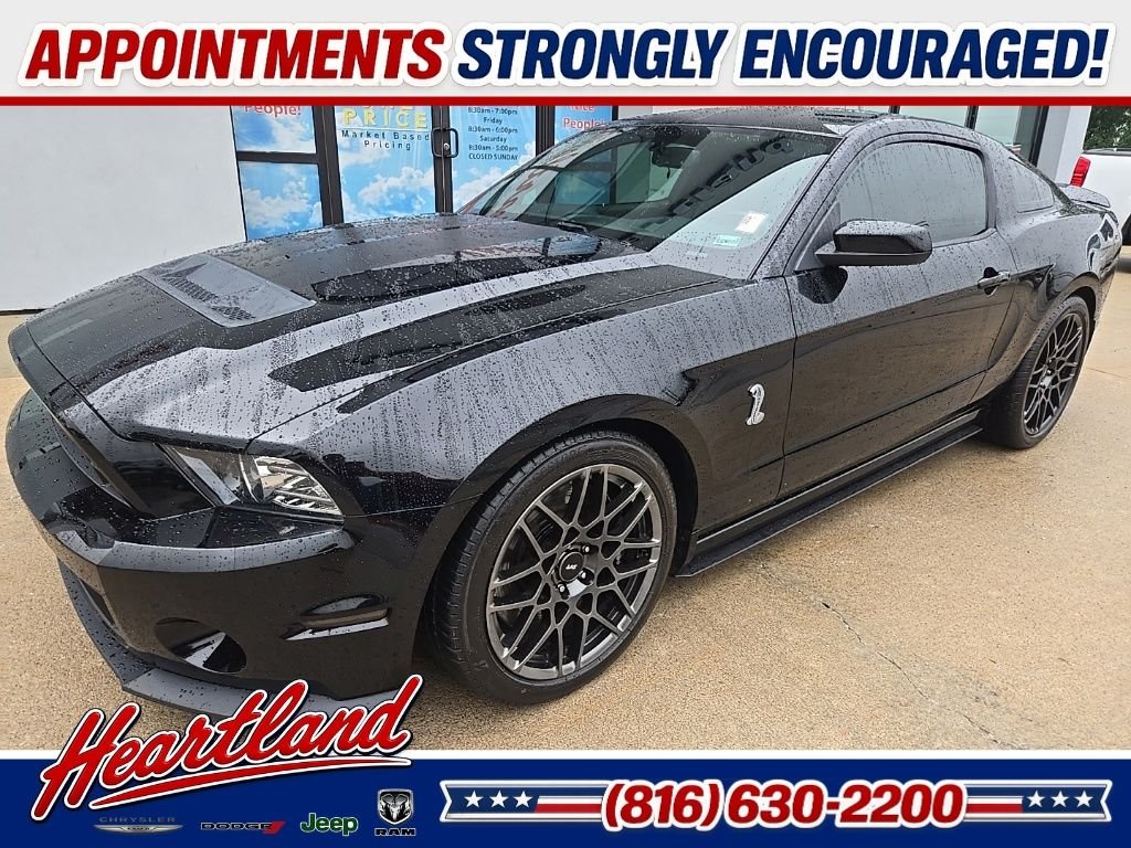Used 2013 Black Ford Shelby GT500 image 2