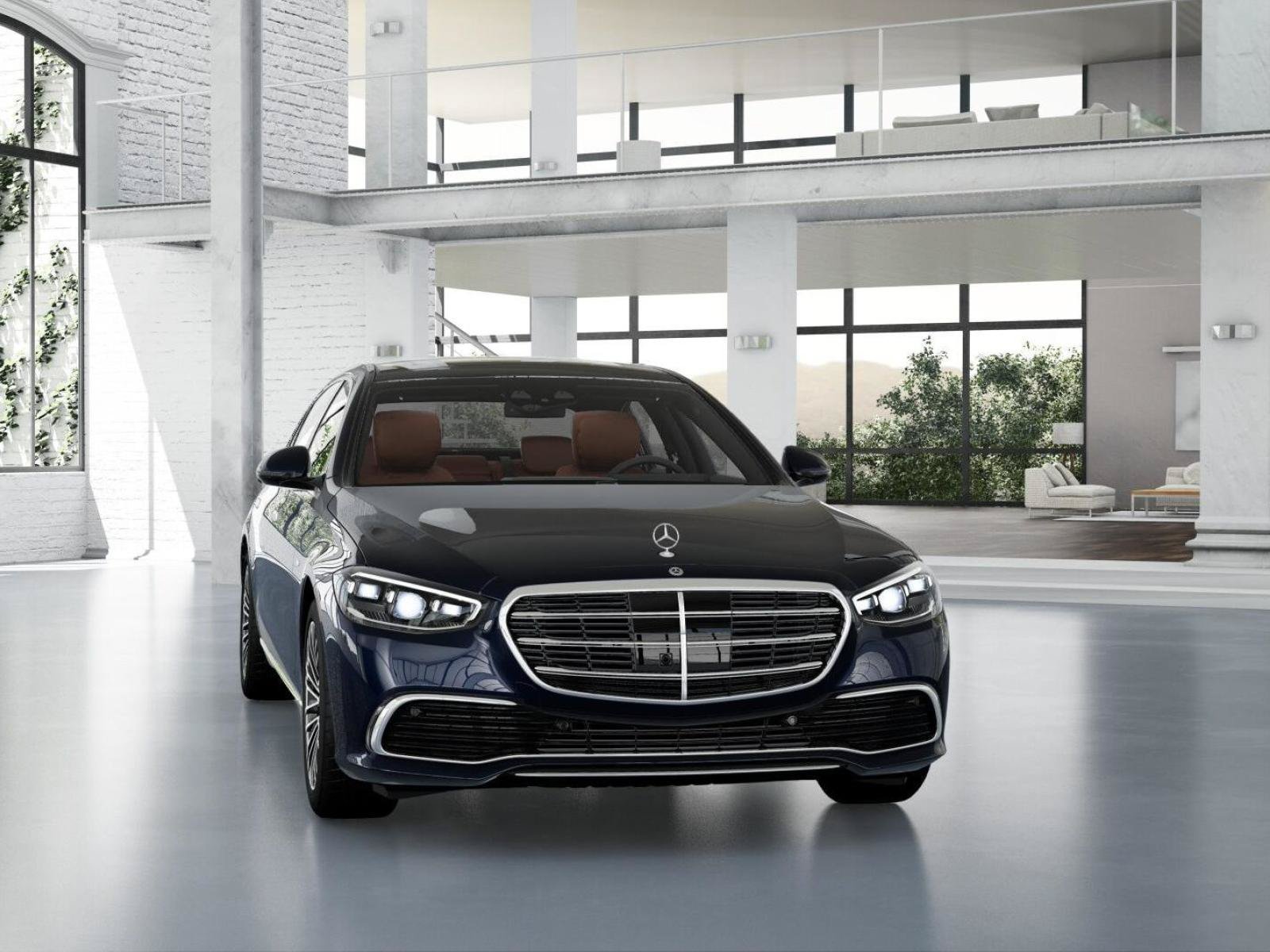 New 2026 NAUTICAL BLUE Mercedes-Benz S 580e image 8