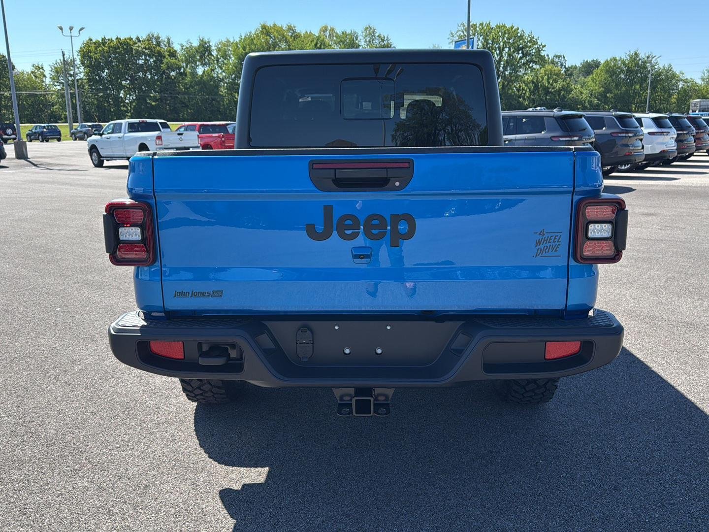 New 2026 Hydro Blue Pearl-Coat Exterior Paint Jeep Willys image 17