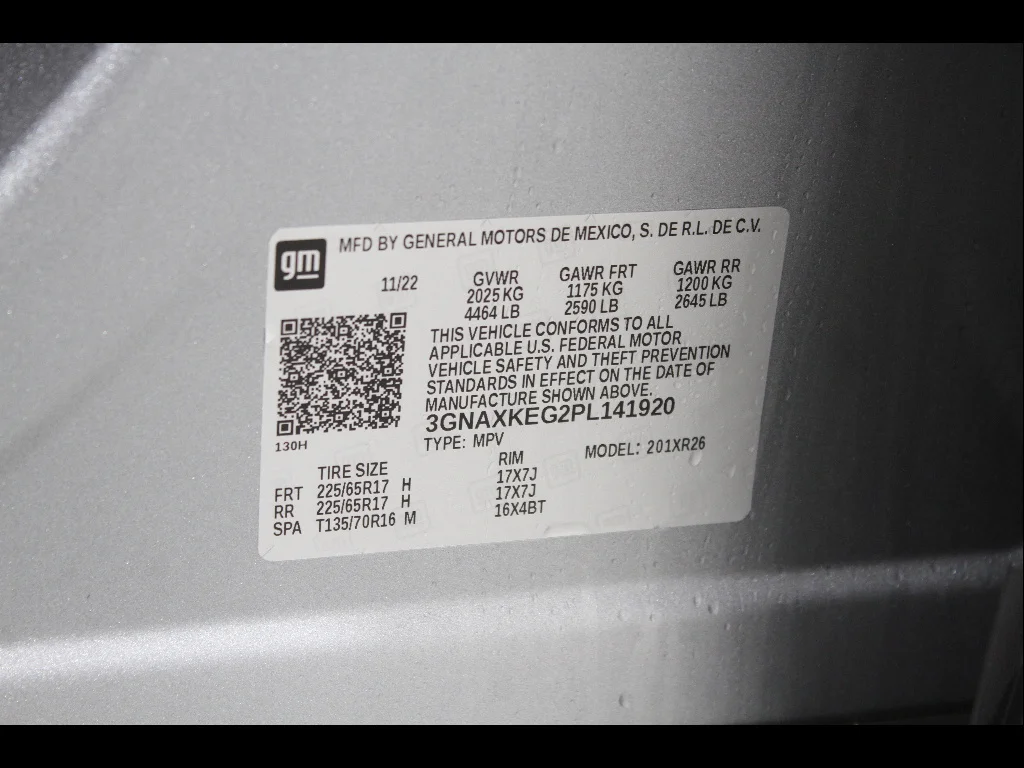 Certified Used 2023 Sterling Gray Metallic Chevrolet LT image 21