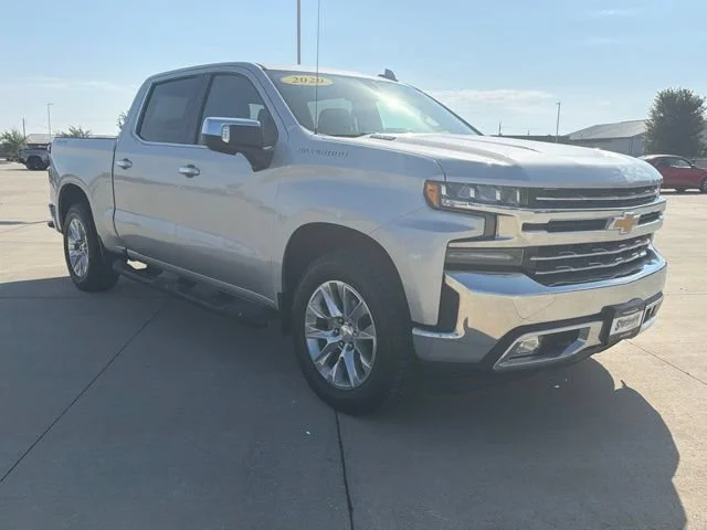 Used 2020 SILVER ICE METALLIC Chevrolet LTZ image 4