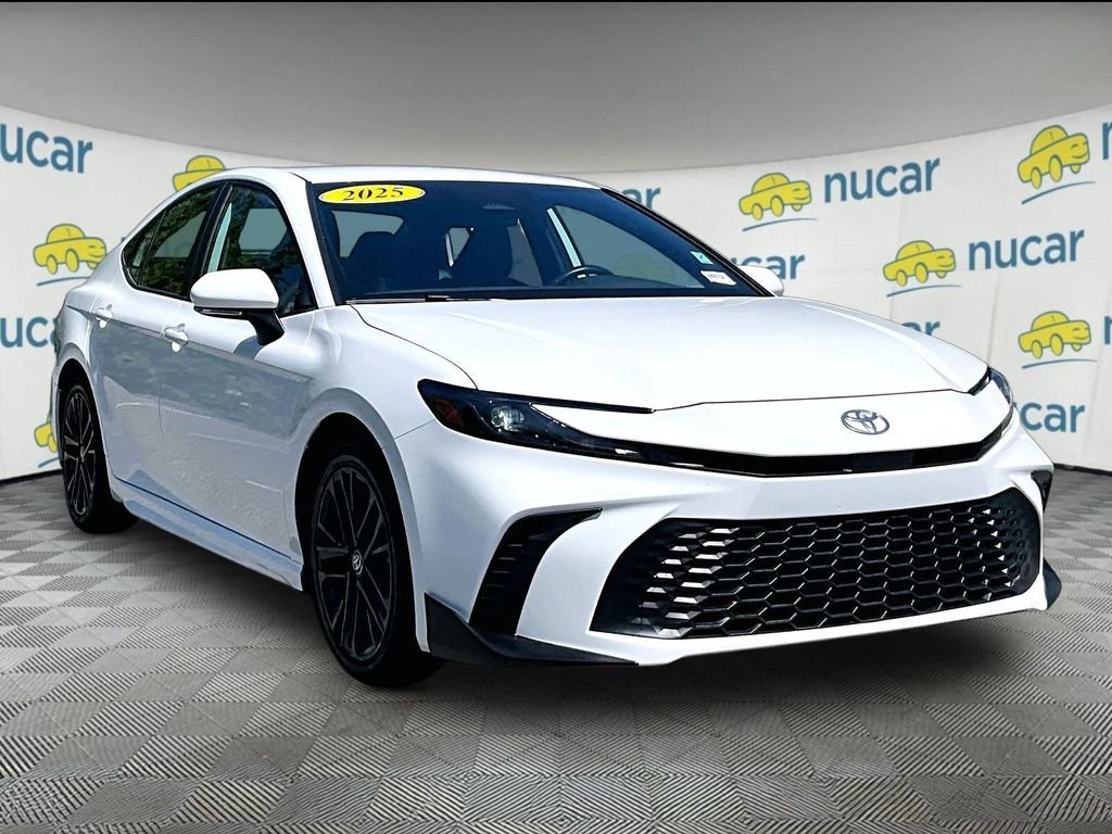 Used 2025 White Toyota SE image 1