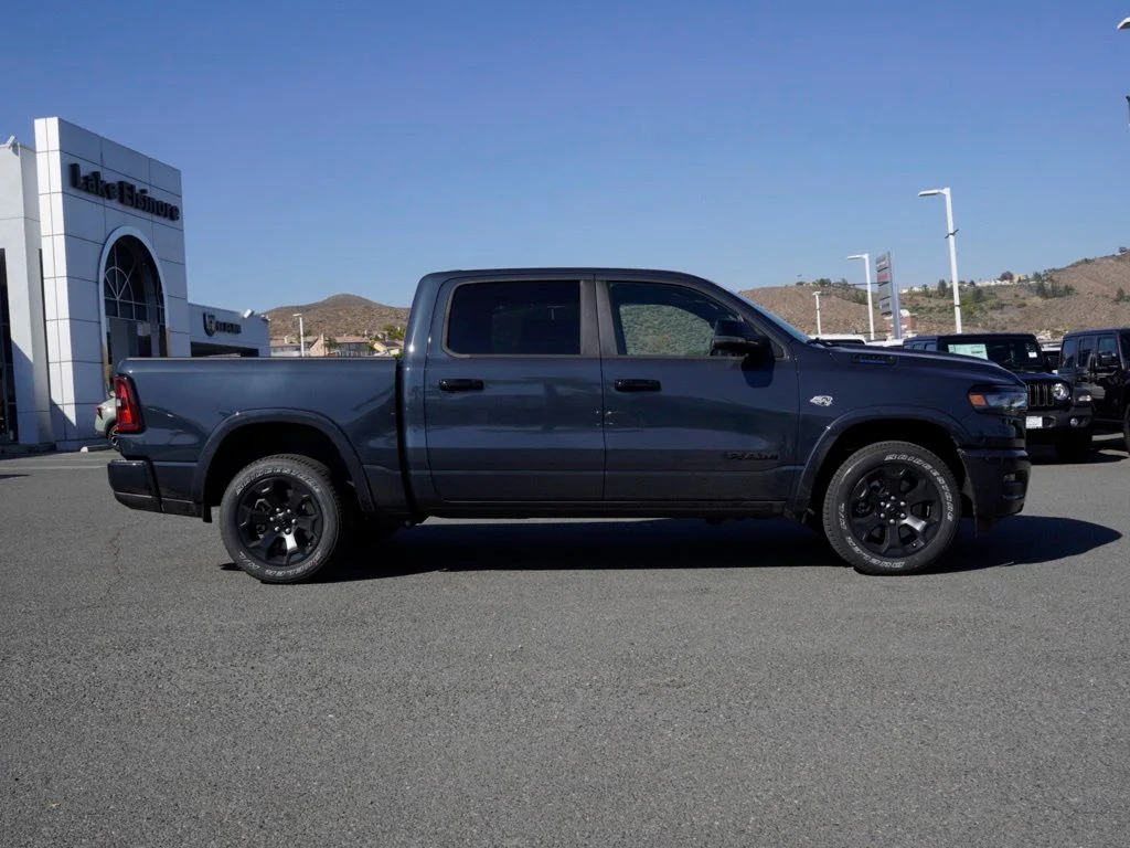 New 2026 Forged Blue Metallic Exterior Paint RAM Big Horn/Lone Star image 3