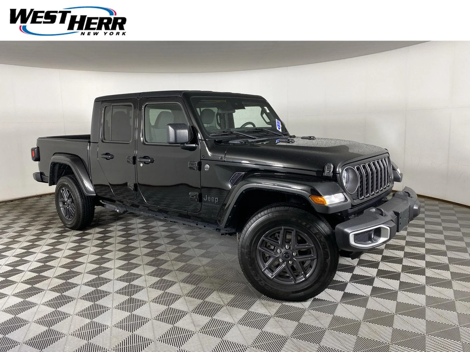 Used 2024 Black Clearcoat Jeep Sport S image 1