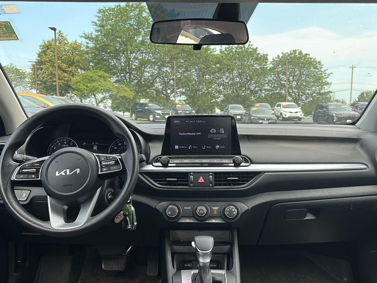 Used 2023 Aurora Black Pearl Kia LXS image 2