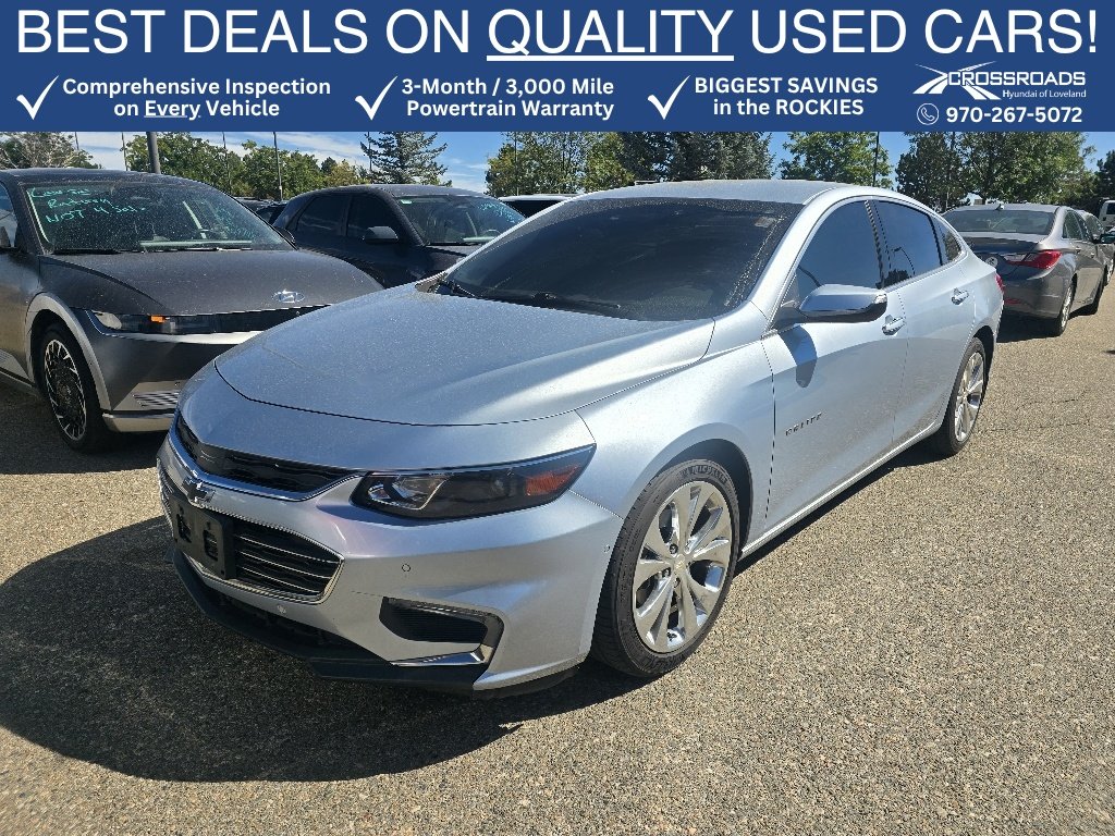 Used 2017 Arctic Blue Metallic Chevrolet Premier image 1