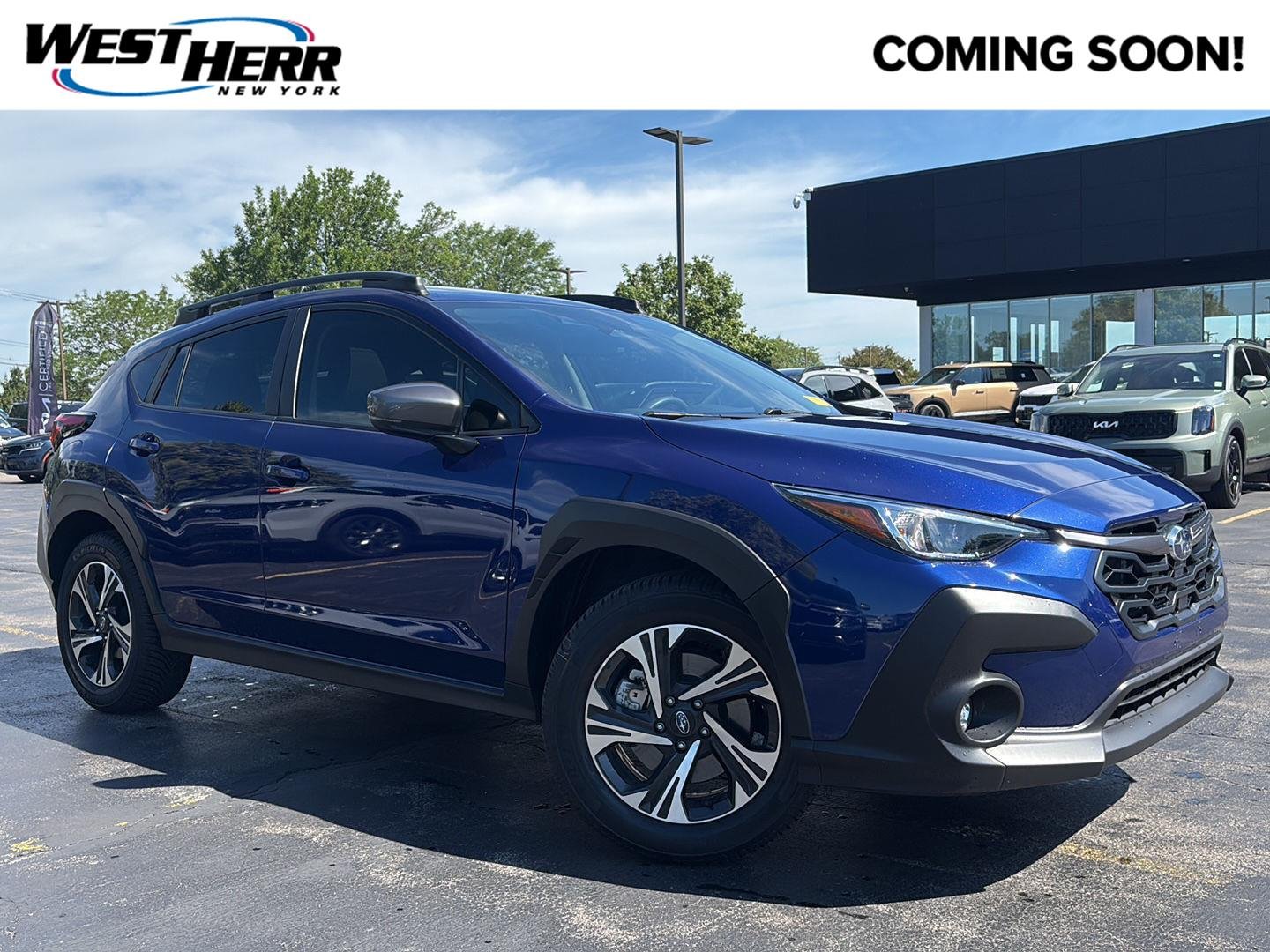 Used 2024 Sapphire Blue Pearl Subaru Premium image 1
