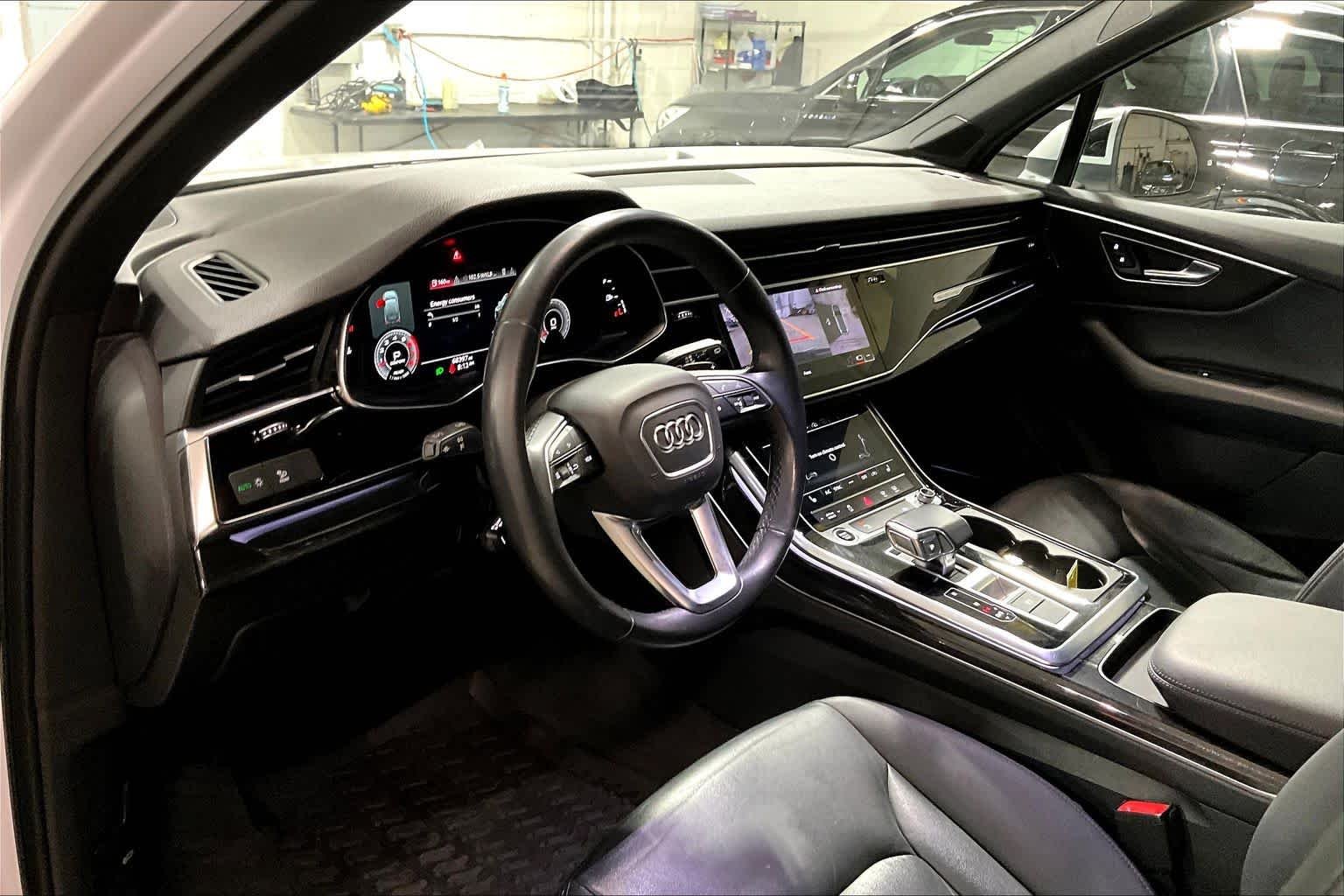 Used 2021 Glacier White Metallic Audi Premium Plus image 18