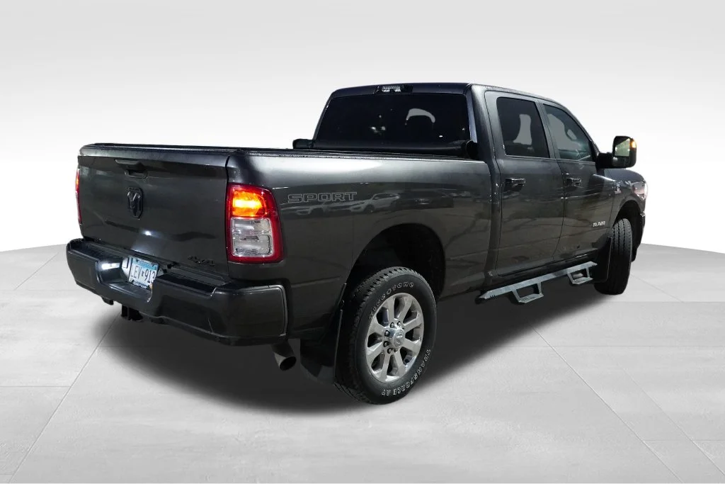 Used 2023 Granite Crystal Metallic Clearcoat Ram Big Horn image 3