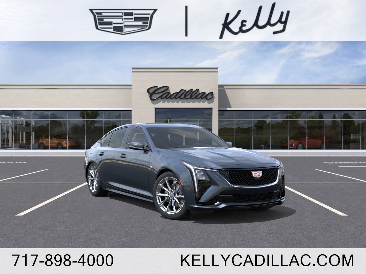 New 2026 Deep Space Metallic Cadillac Sport image 1