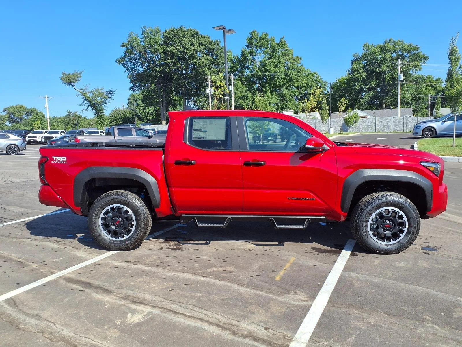 New 2026 Supersonic Red Toyota TRD Off-Road image 2