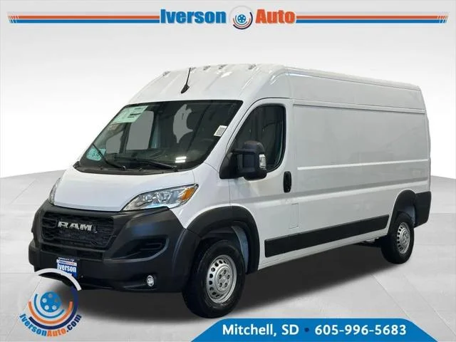 New 2026 Bright White Clear-Coat Exterior Paint RAM Tradesman image 3