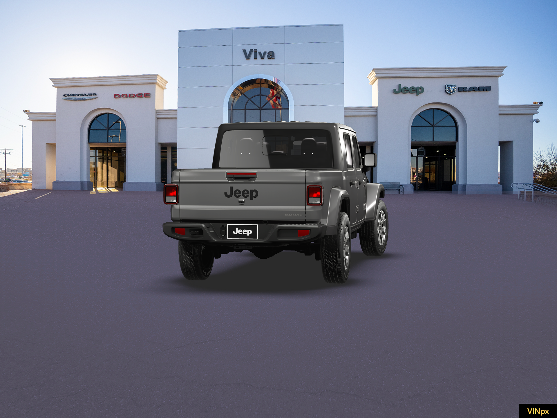 New 2026 Granite Crystal Metallic Clear-Coat Exterior Paint Jeep Sahara image 14