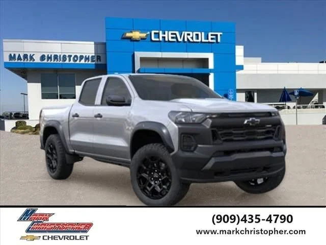 New 2026 Sterling Gray Metallic Chevrolet Trail Boss image 1