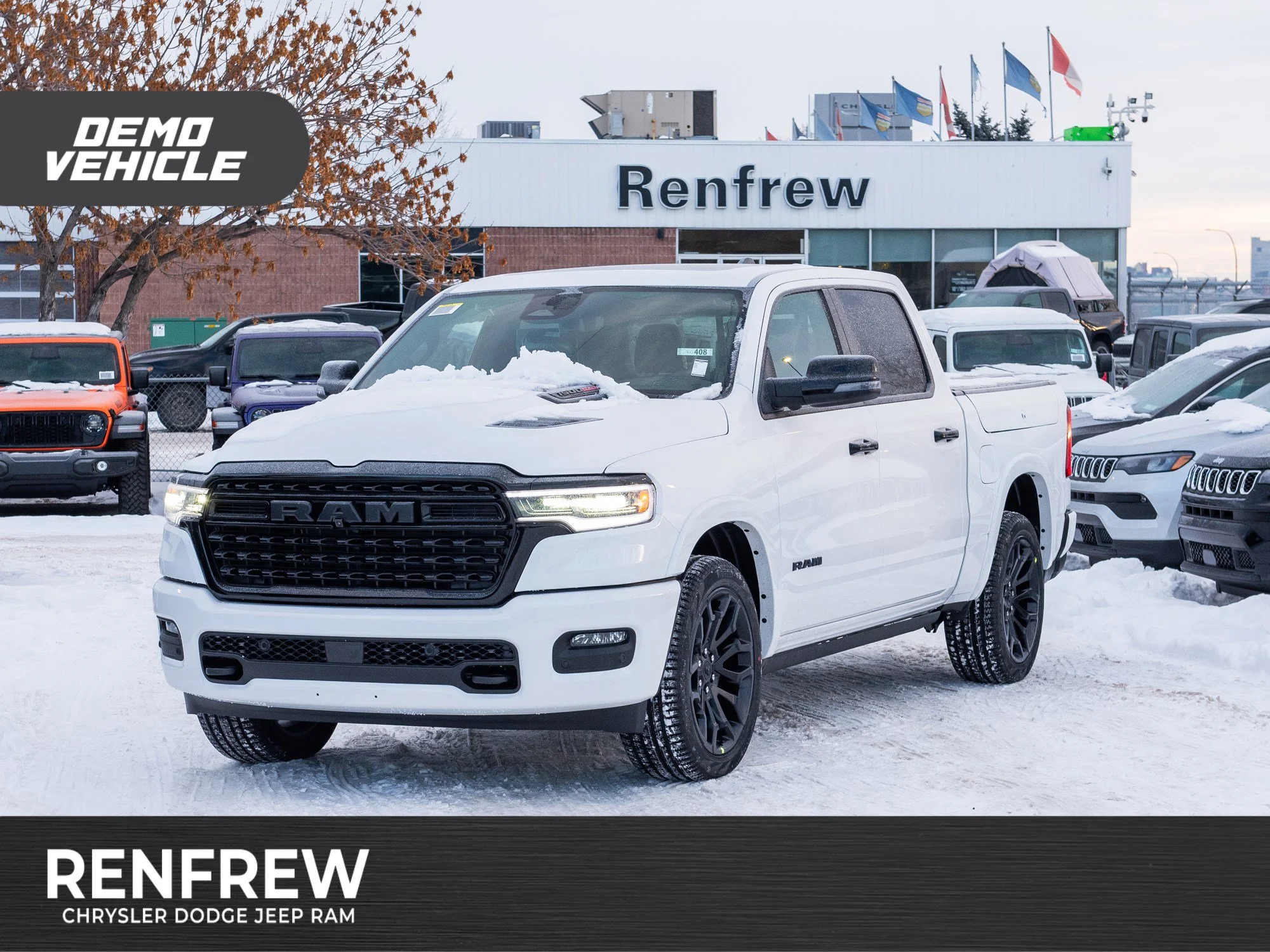 Used 2026 White RAM Limited* image 1