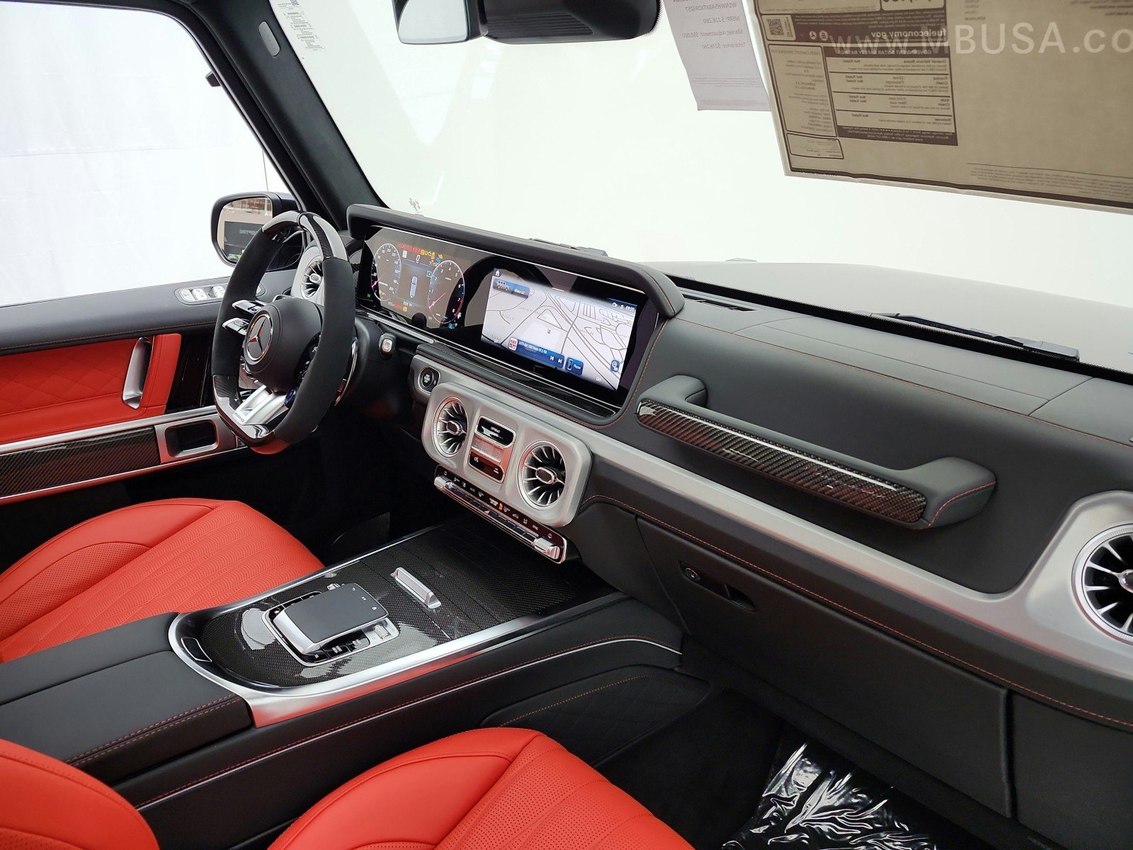 New 2026 MANUFAKTUR Night Black Magno Mercedes-Benz AMG® G 63 SUV image 22