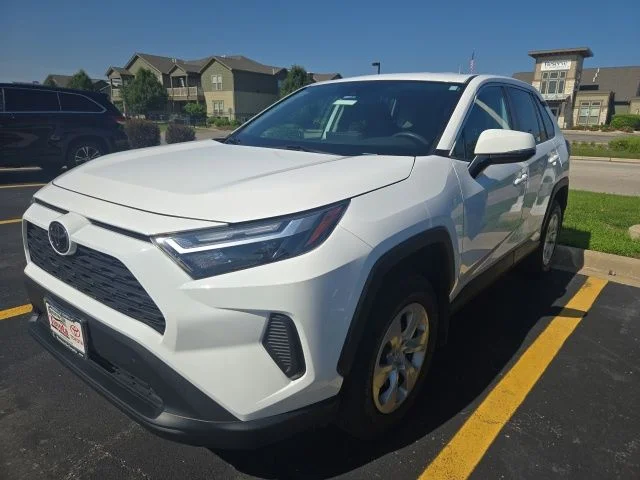 Used 2024 White Toyota LE image 3