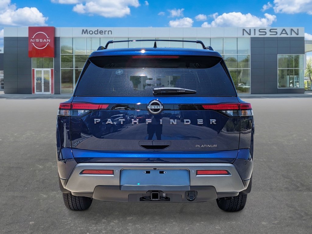 New 2026 Deep Ocean Blue Pearl Nissan Platinum image 4