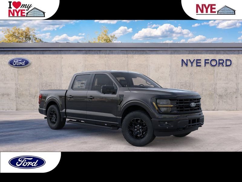 New 2026 Agate Black Metallic Ford XLT image 1
