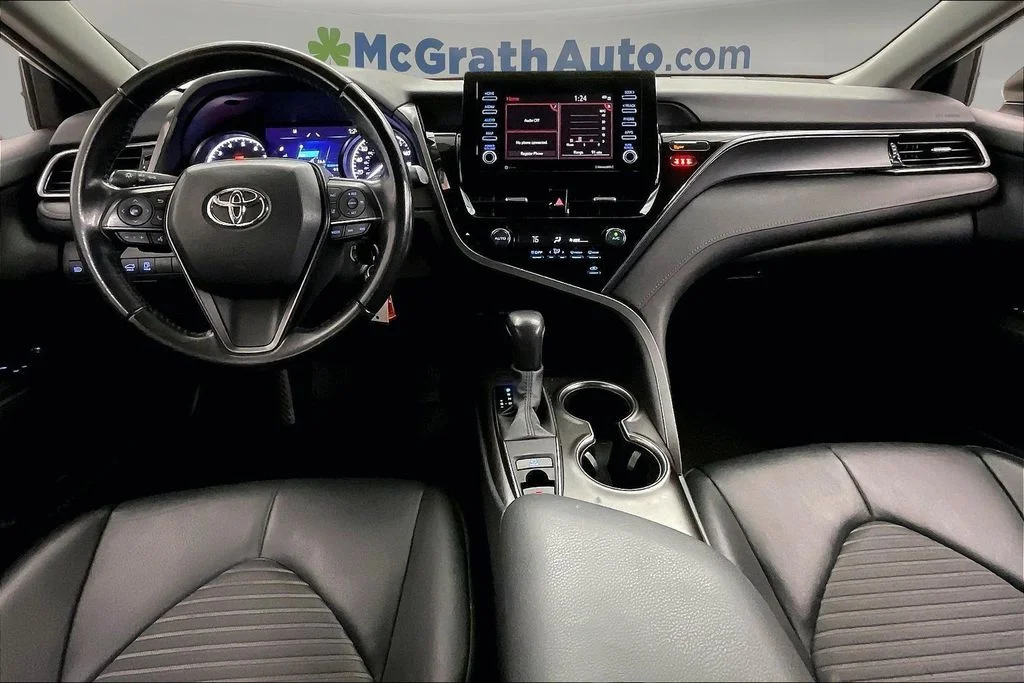 Certified Used 2021 White Toyota SE image 20