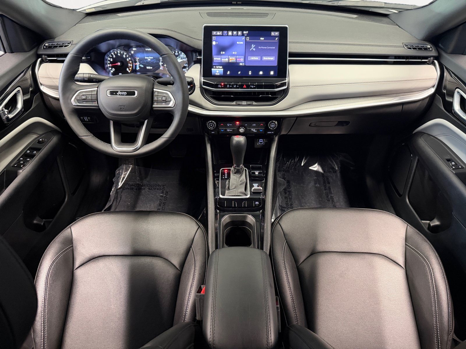 Used 2025 Bright White Clearcoat Jeep Limited image 3